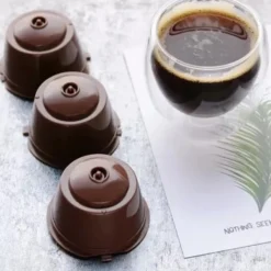 6-pack Återanvändbara Kaffekapslar för Nespresso och Dolce Gusto