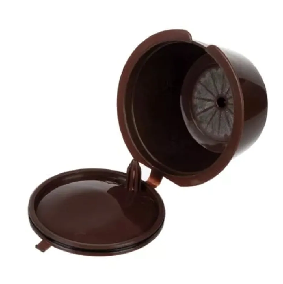 6-pack Återanvändbara Kaffekapslar för Nespresso och Dolce Gusto