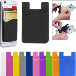 3-Pack Universal Korthållare/Plånbok till Mobil - Självhäftande