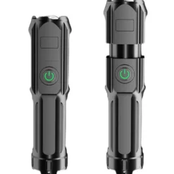 3-Pack Uppladdningsbar LED Ficklampa Zoom XPE