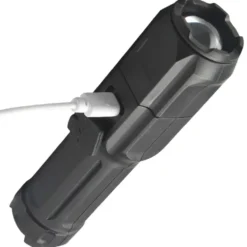 3-Pack Uppladdningsbar LED Ficklampa Zoom XPE