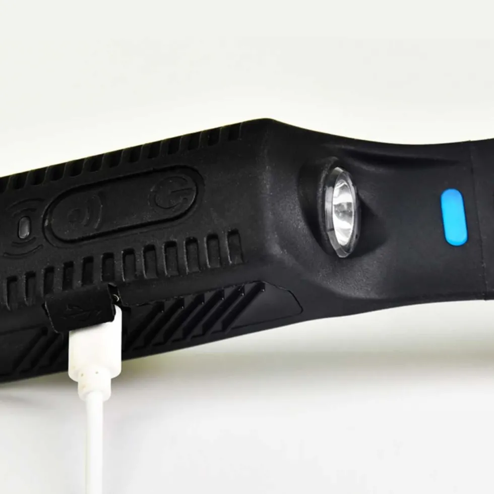 Pannlampa Dubbla LED med Rörelsesensor Löpning Lättvikt 2x COB XPE