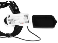 Pannlupp med LED 8 linser 1–20x svart/vit, 2 LED, universal