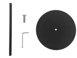 Pappershållare för hushållspapper svart metall 32 cm