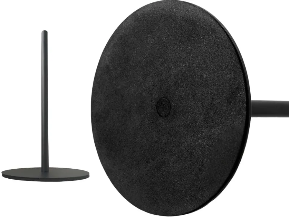 Pappershållare för hushållspapper svart metall 32 cm