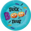 Papperstallrikar med Trick or Treat-motiv 6-pack
