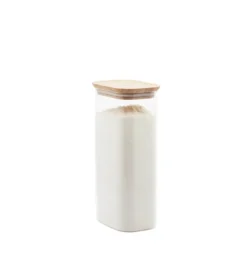 Pebbly - glasburk med lock, 3 storlekar