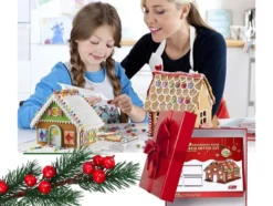 Pepparkakshusformar metall 10-pack silver