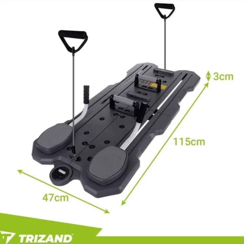 Pilatesbräda med tillbehör för hemmaträning