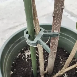 Plantklämmor för växtstöd 108-pack grön (54 små + 54 stora)