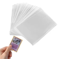 Plastfickor för samlarkort 100-pack