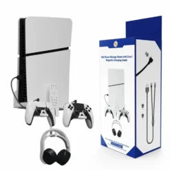 PlayStation PS5 Slim Vägg Montering Fäste Kontroll Laddare