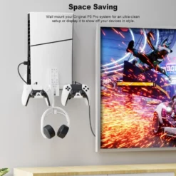 PlayStation PS5 Slim Vägg Montering Fäste Kontroll Laddare