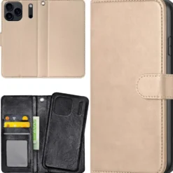 Plånboksfodral Beige för iPhone 17 Pro Max