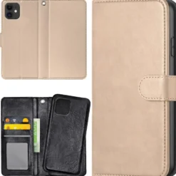 Plånboksfodral Beige för iPhone 11