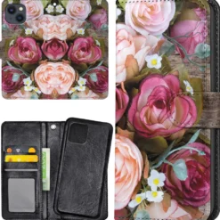 Plånboksfodral Blommor för iPhone 13