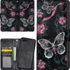 Plånboksfodral Fjärilar för iPhone 16e