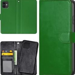 Plånboksfodral Grön för iPhone 11