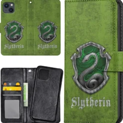 Plånboksfodral Harry Potter Slytherin för iPhone 15