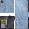 Plånboksfodral Marmor för iPhone 15