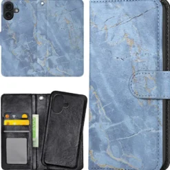 Plånboksfodral Marmor för iPhone 17