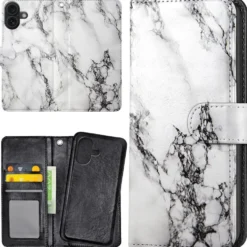 Plånboksfodral Marmor för iPhone 17