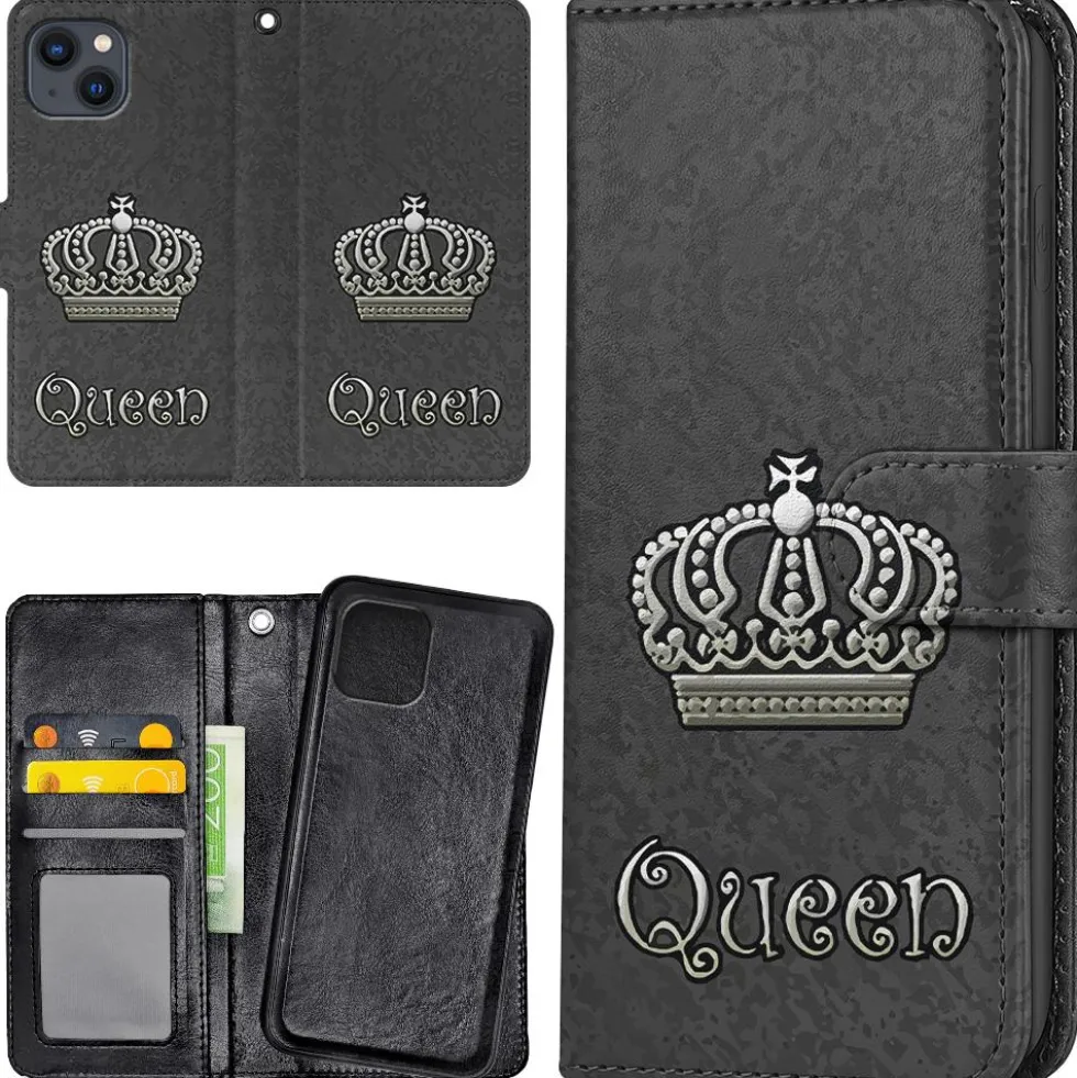Plånboksfodral Queen för iPhone 13