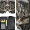 Plånboksfodral Sovande Katt för iPhone 15