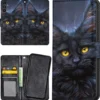 Plånboksfodral Svart Katt för Samsung Galaxy A17 5G