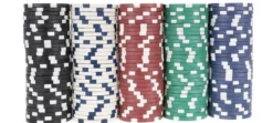 Pokerset med 300 marker och väska