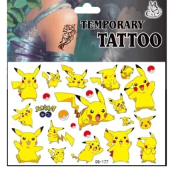 Pokémon tatueringar - 20st - Barn tatueringar - Pikachu