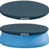 Poolöverdrag vinyl 244 cm för Intex Easy Set pool, mörkblå