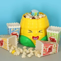 Popcornspel färdighetsspel för barn 4+ 2–4 spelare med popcornmaskin