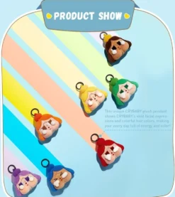 POP MART CRYBABY CHERA UP, BABY! SERIE - Mysterybox i plysch 1st/6st POPMART Blindbox Begränsad till 2st/set per beställning