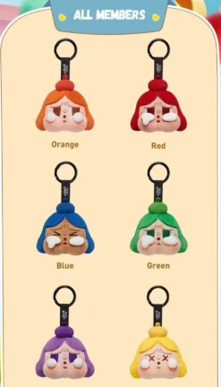 POP MART CRYBABY CHERA UP, BABY! SERIE - Mysterybox i plysch 1st/6st POPMART Blindbox Begränsad till 2st/set per beställning