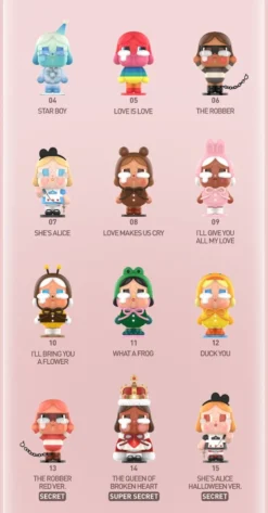 POP MART CRYBABY Crying Again Series Figurer Mystery Box 1PC/12ST POPMART Blind Box Figur