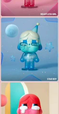 POP MART CRYBABY Crying Again Series Figurer Mystery Box 1PC/12ST POPMART Blind Box Figur