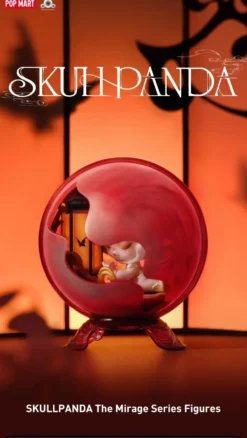 POP MART SKULLPANDA The Mirage Series Figurer Mystery Box 1PC/9ST POP MART Blind Box Actionfigur Söt leksak