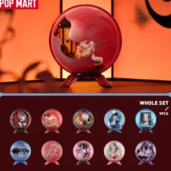 POP MART SKULLPANDA The Mirage Series Figurer Mystery Box 1PC/9ST POP MART Blind Box Actionfigur Söt leksak