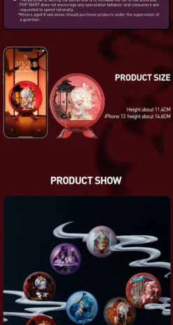 POP MART SKULLPANDA The Mirage Series Figurer Mystery Box 1PC/9ST POP MART Blind Box Actionfigur Söt leksak