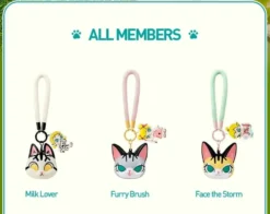 POP MART THE MONSTERS Baby Molly & Baby Tabby Series-Pinch Pendant Blind Box 1PC/6ST Blindbox