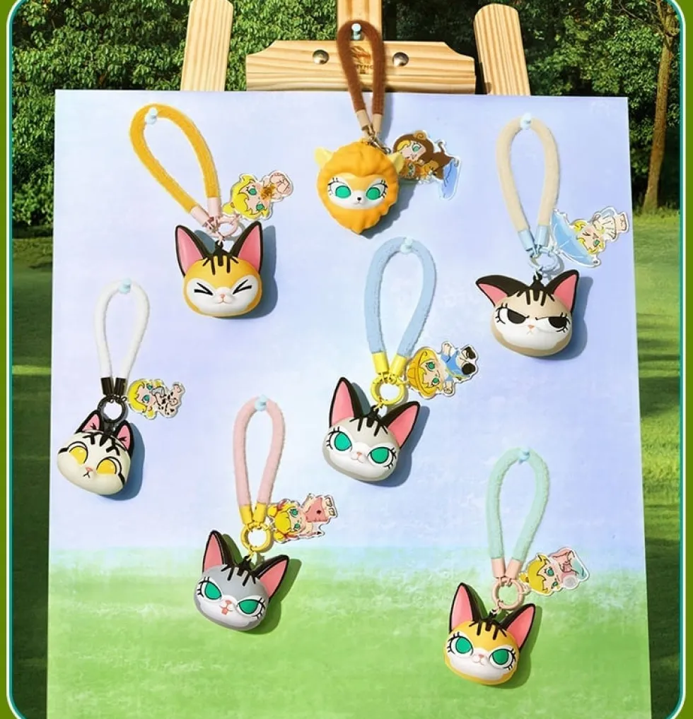 POP MART THE MONSTERS Baby Molly & Baby Tabby Series-Pinch Pendant Blind Box 1PC/6ST Blindbox