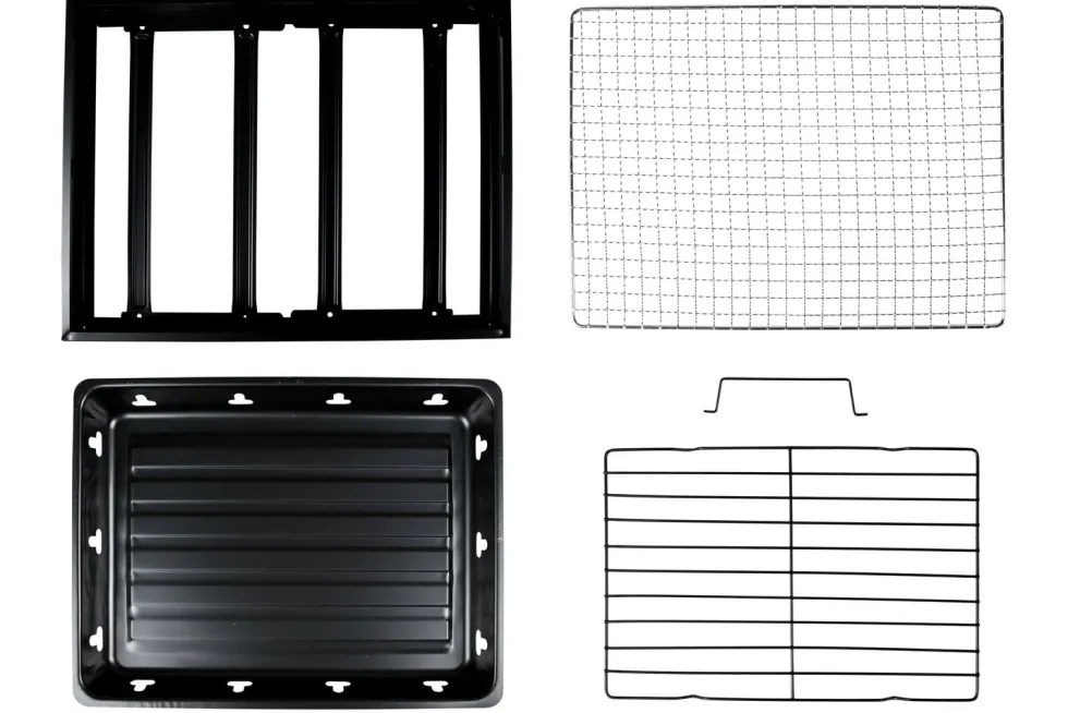 Portabel grill för BBQ