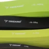 Powerband träningsband set 4-pack 2-40 kg med dörrankare & väska