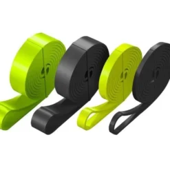 Powerband träningsband set 4-pack 2-40 kg med dörrankare & väska
