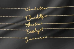 Presentkort på 400 kr - Designa ditt eget halsband med valfritt namn
