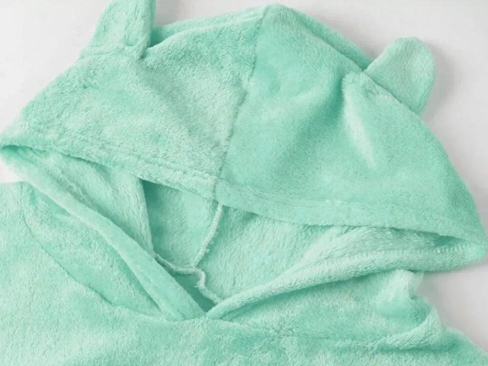Pyjamasset dam 2-delat bomull blå långärmad tröja + shorts stl L