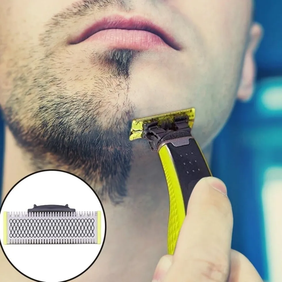 Rakblad kompatibel med Philips Oneblade Replacement, 1, 2 - eller 3-pack.