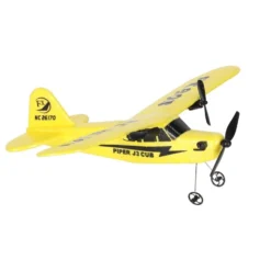 RC-flygplan Piper FX803 2.4 GHz med sändare, 150 mAh batteri gul