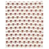 Redlunds - Christmas bows pläd 130x170 cm